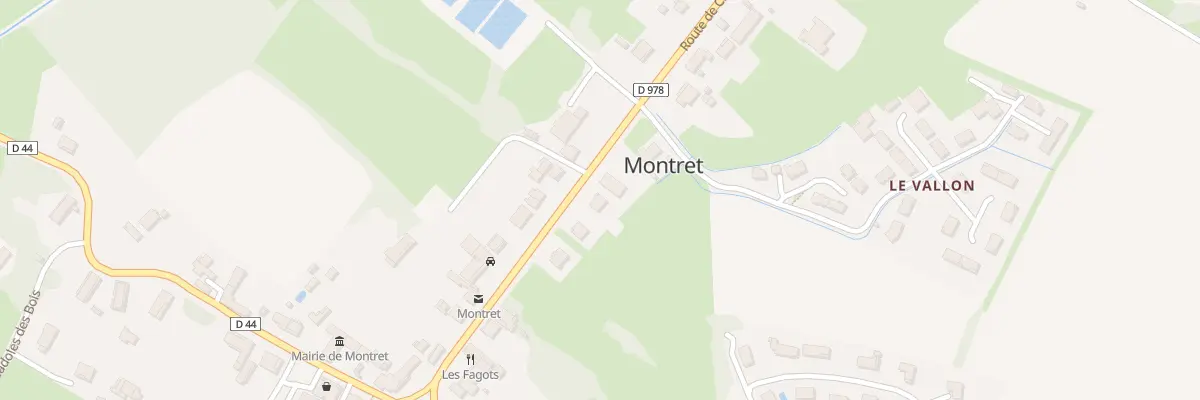 Plan du 220 Rte de Chalon à Montret