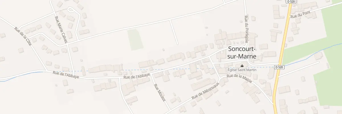 Plan du 46 Gr Grande Rue à Soncourt-sur-Marne
