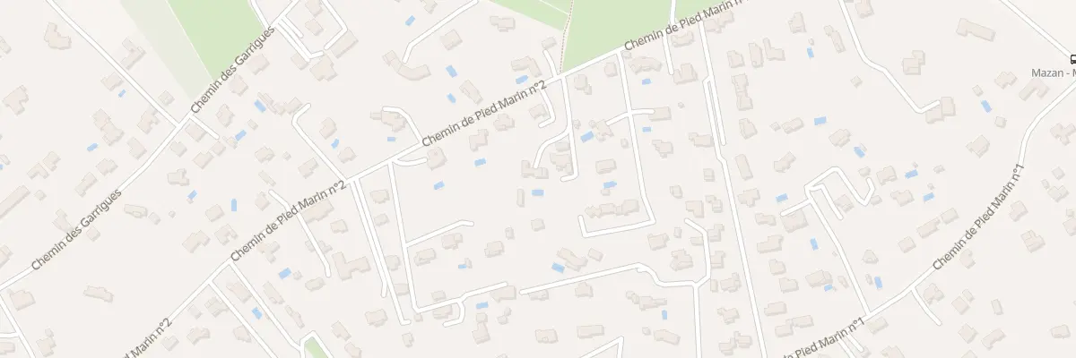 Plan du 565 Che de Pied Marin N2 à Mazan