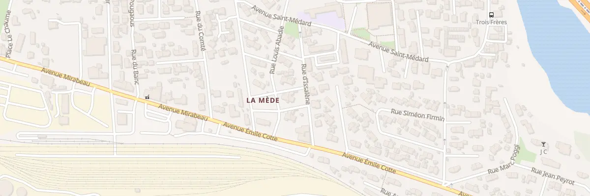 Plan du 8 Rue Louis Abadie à Châteauneuf-les-Martigues