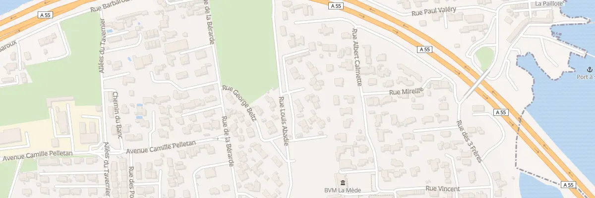 Plan du 32 Rue Louis Abadie à Châteauneuf-les-Martigues