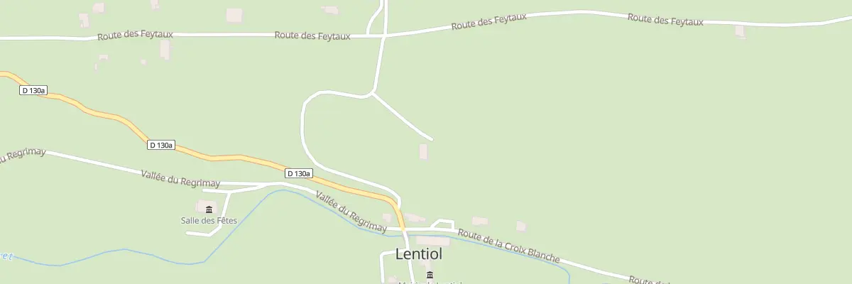 Plan du 150 Che du Château à Lentiol