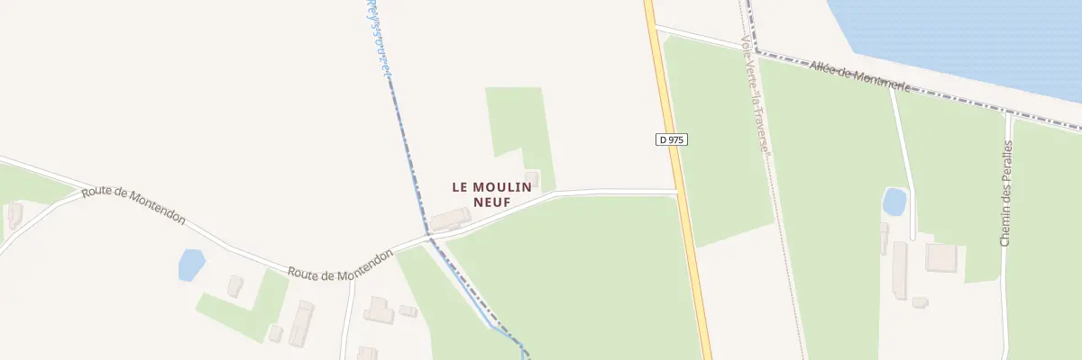 Plan du 130 Che du Moulin Neuf à Jayat