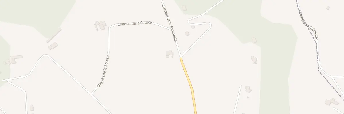 Plan du 925 Rte des Vignes à Triors