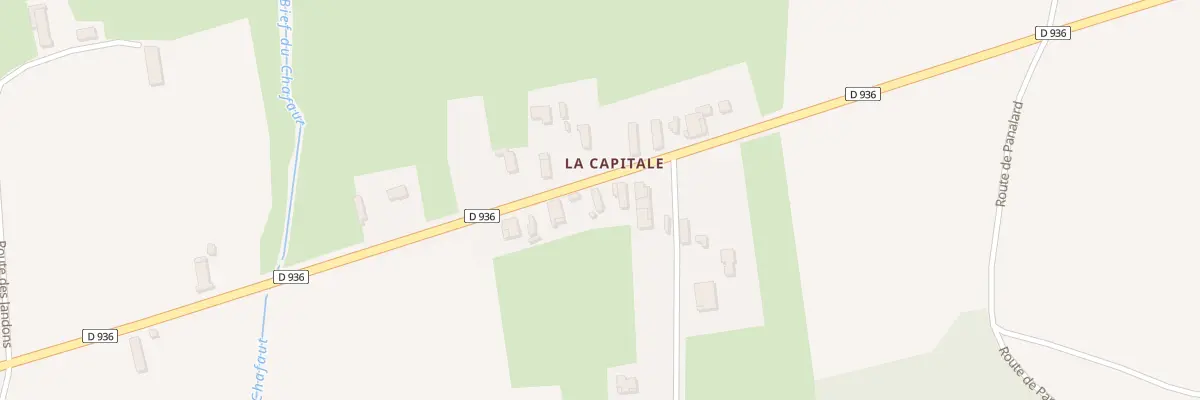 Plan du 2271 Rte de Trevoux à Montracol