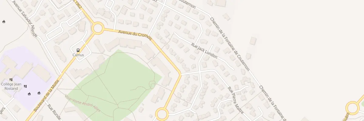 Plan du 30 Av du Cromois à Quetigny