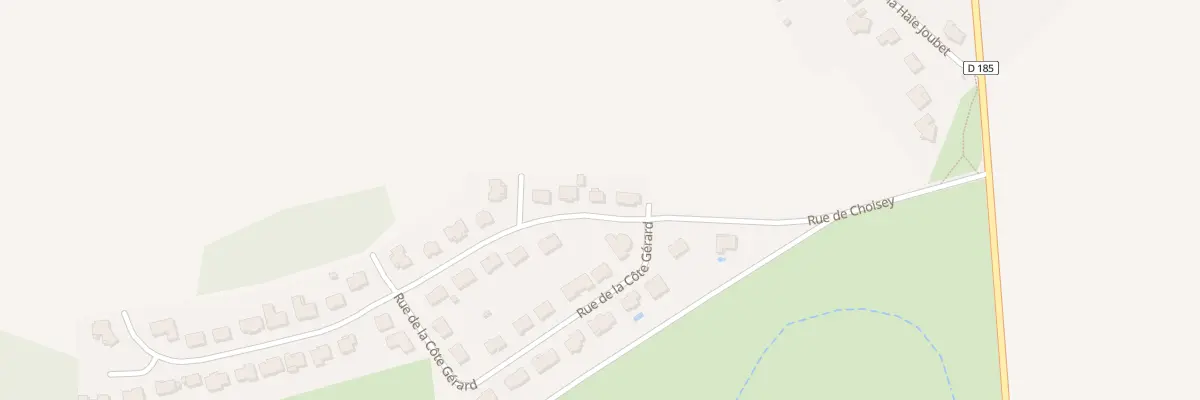 Plan du 4 Rue de Choisey à Fains-Véel