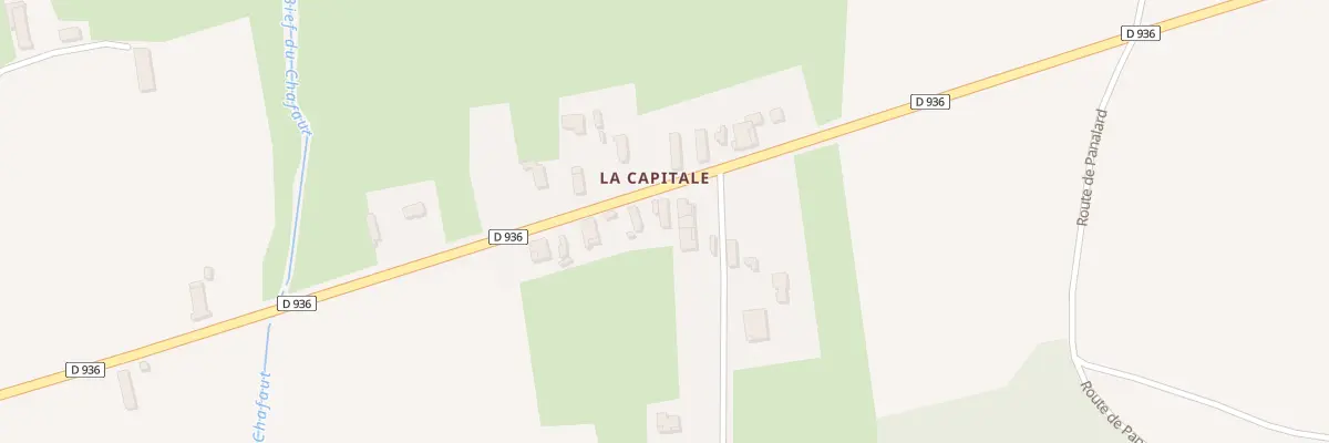 Plan du 2243 Rte de Trevoux à Montracol