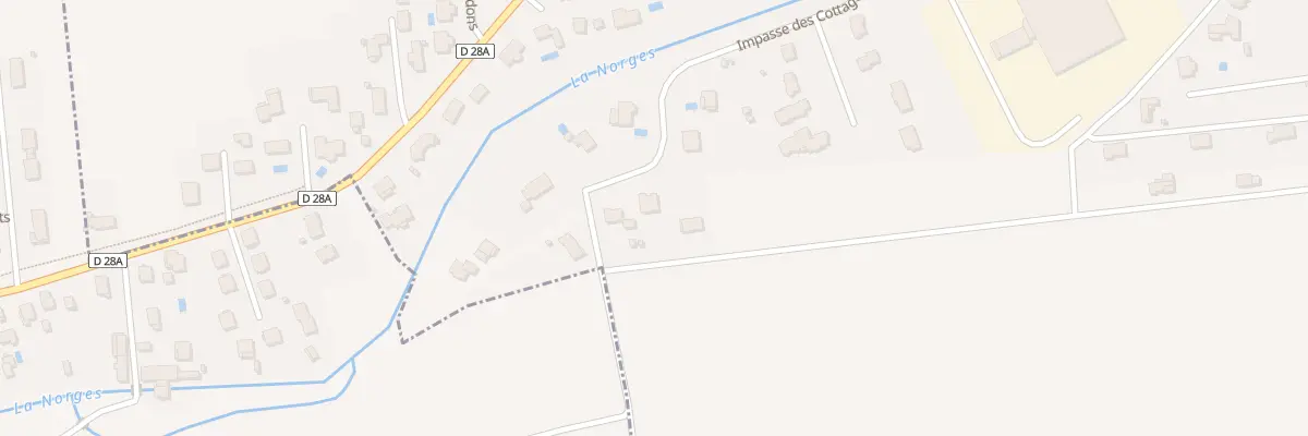 Plan du 19 Imp des Cottages de la Norges à Clénay