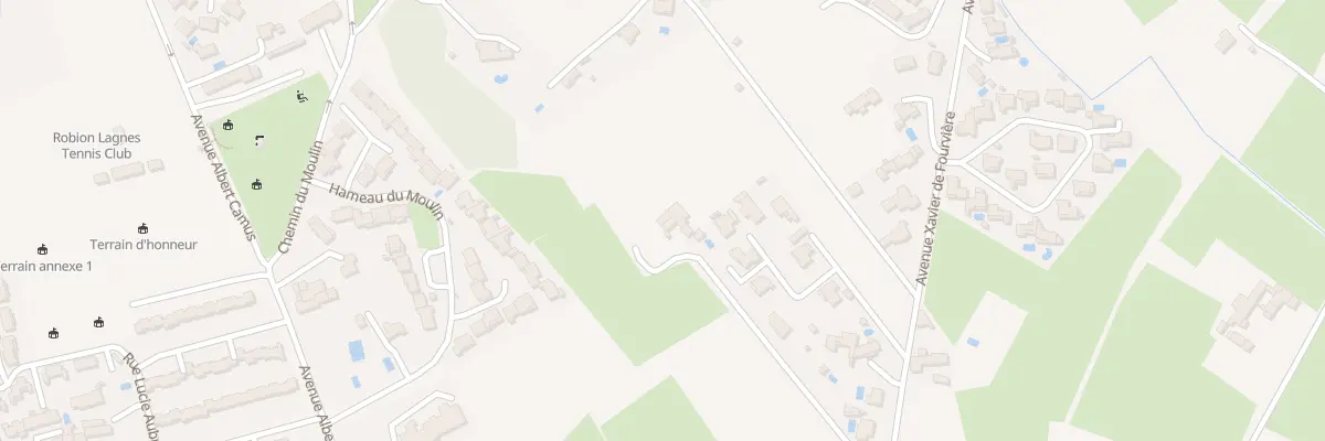 Plan du 171C Av Xavier de Fourvieres à Robion