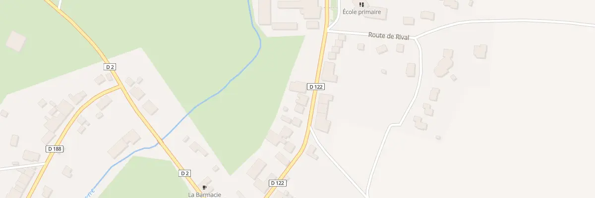 Plan du 11 Rue Ernest Chaudron à Vaubecourt