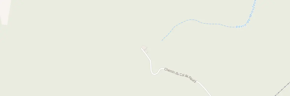 Plan du 1120 Che du Col de Fleury à Montjoux
