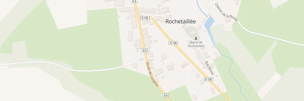 Plan du 9 Rte de Longeau à Rochetaillée