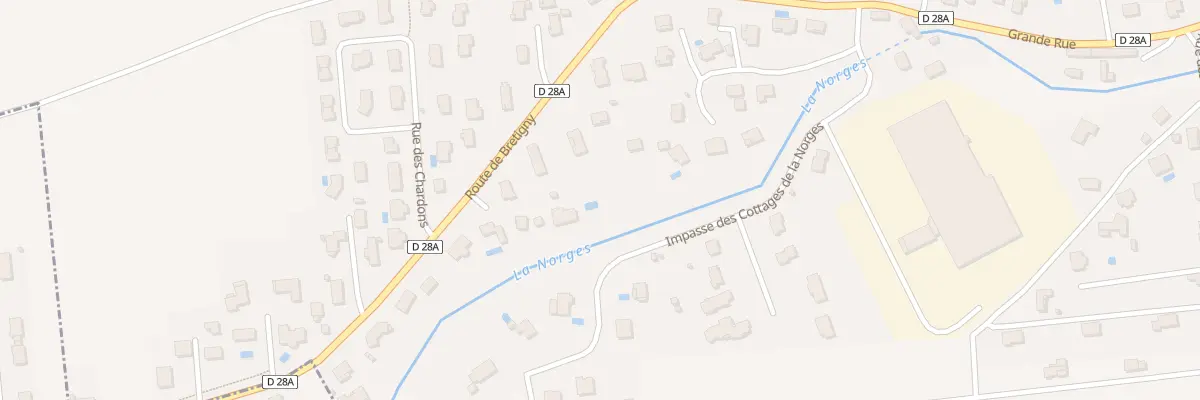 Plan du 11 Rte de Bretigny à Clénay