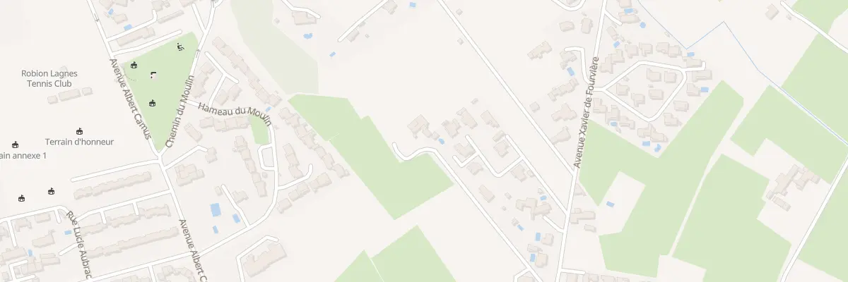 Plan du 171B Av Xavier de Fourvieres à Robion