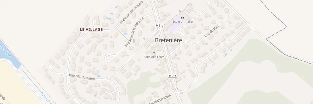 Plan du 17 Rue Principale à Bretenière