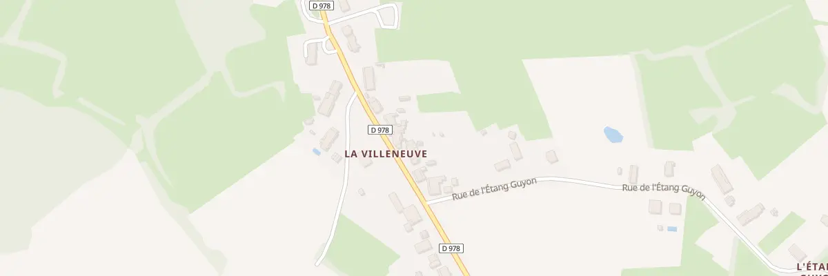 Plan du 505 Rte de Louhans à Montret