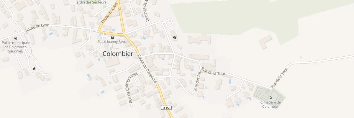 Plan du 90 Rue du Rousset à Colombier-Saugnieu
