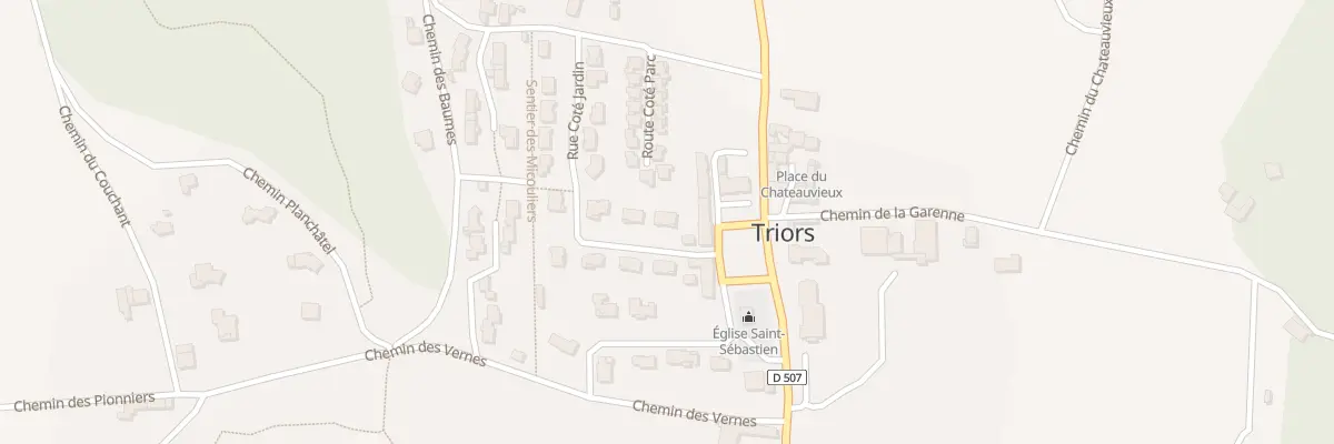 Plan du 3 Lot la Vigneraie à Triors