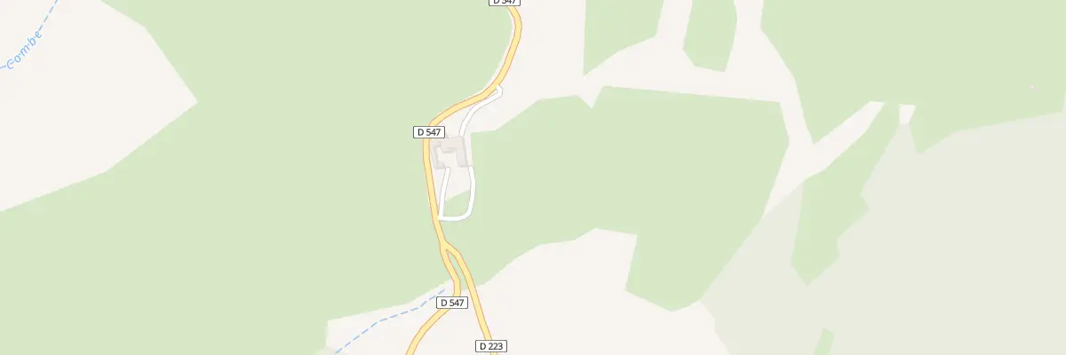 Plan du 3810 Rte D547 à Comps