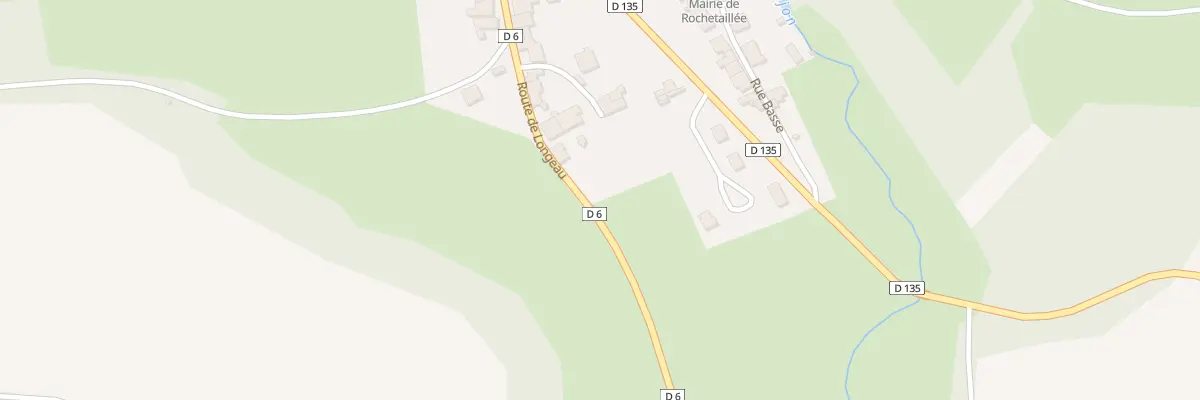 Plan du 17 Rte de Longeau à Rochetaillée