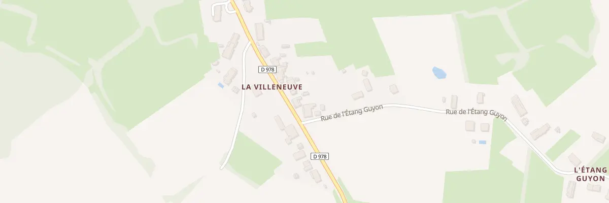 Plan du 555 Rte de Louhans à Montret