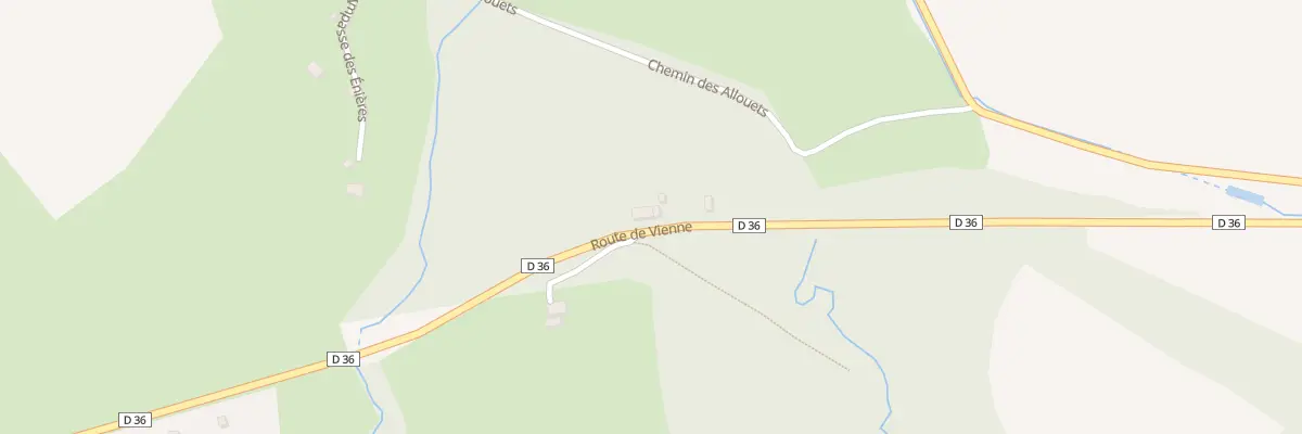 Plan du 948 Rte de Vienne à Bonnefamille
