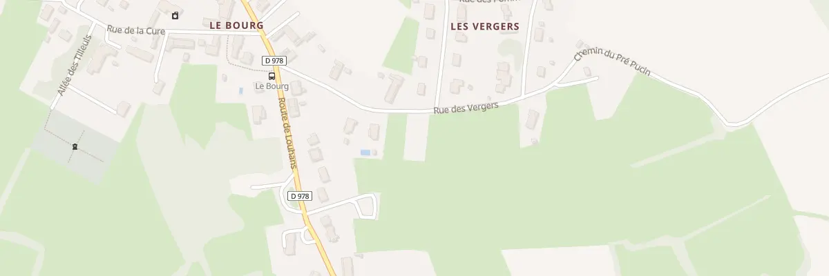 Plan du 165 Rue des Vergers à Montret