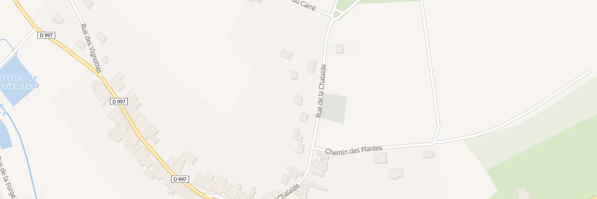 Plan du 21 Rue de la Chalaide à Rupt-aux-Nonains