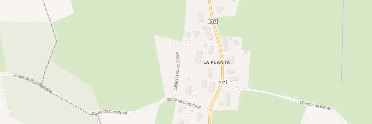 Plan du 12 All du Vieux Chêne à Saint-Martin-le-Châtel