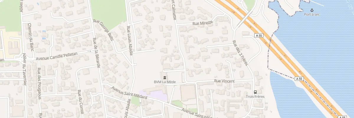 Plan du 9 Rue Albert Calmette à Châteauneuf-les-Martigues