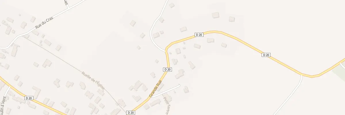 Plan du 1078 Gr Grande Rue à Broin