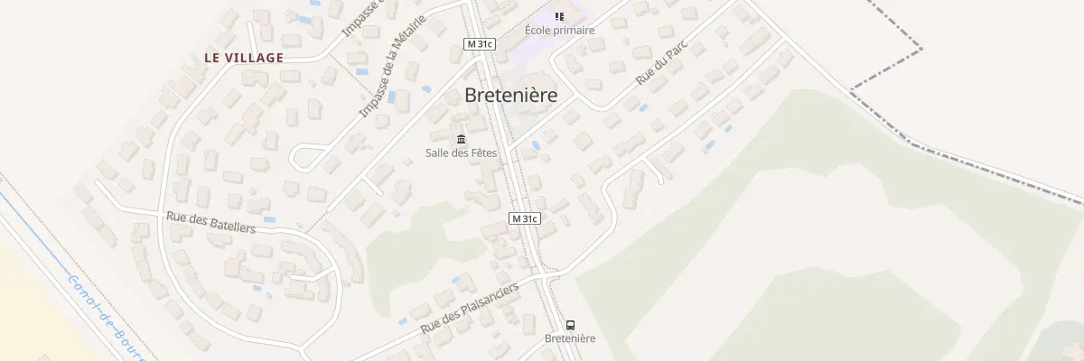Plan du 14 Rue Principale à Bretenière