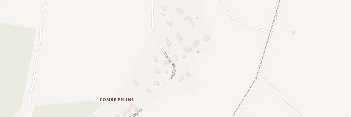 Plan du 10 Rue sur les Vignes à Diémoz