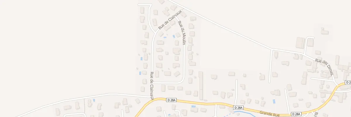 Plan du 9 Rue du Moulin à Clénay