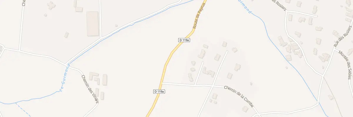 Plan du 515 Che de la Combe à Saint-Vincent-la-Commanderie