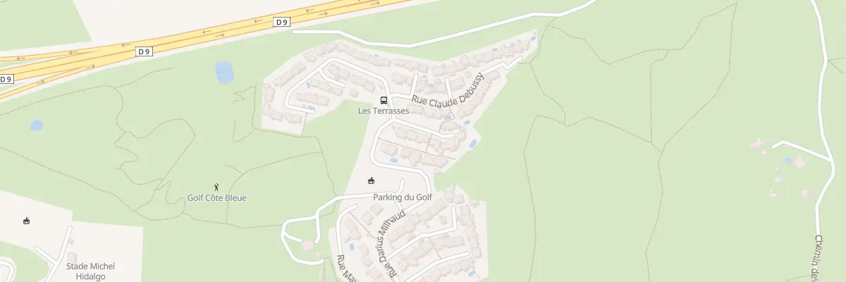 Plan du 6 Rue Antoine Vivaldi à Sausset-les-Pins