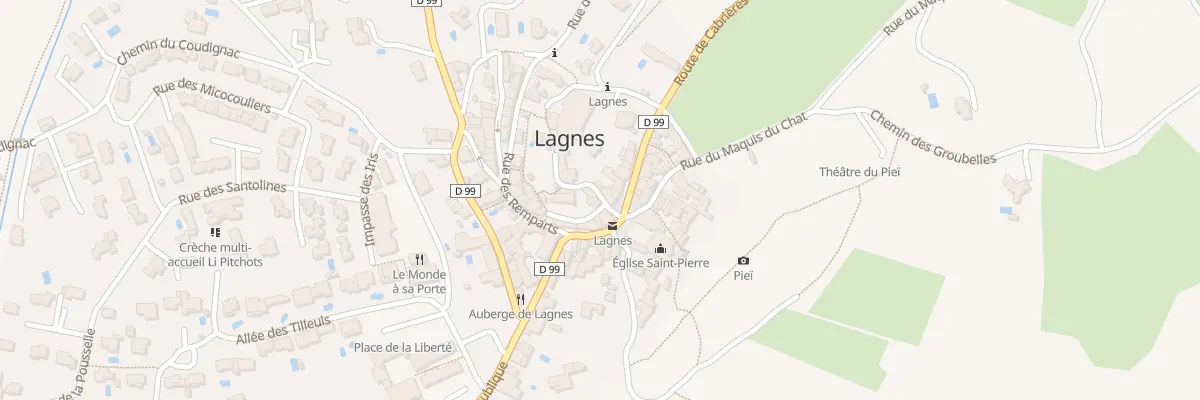 Plan du 5606F Rue Venteuse à Lagnes