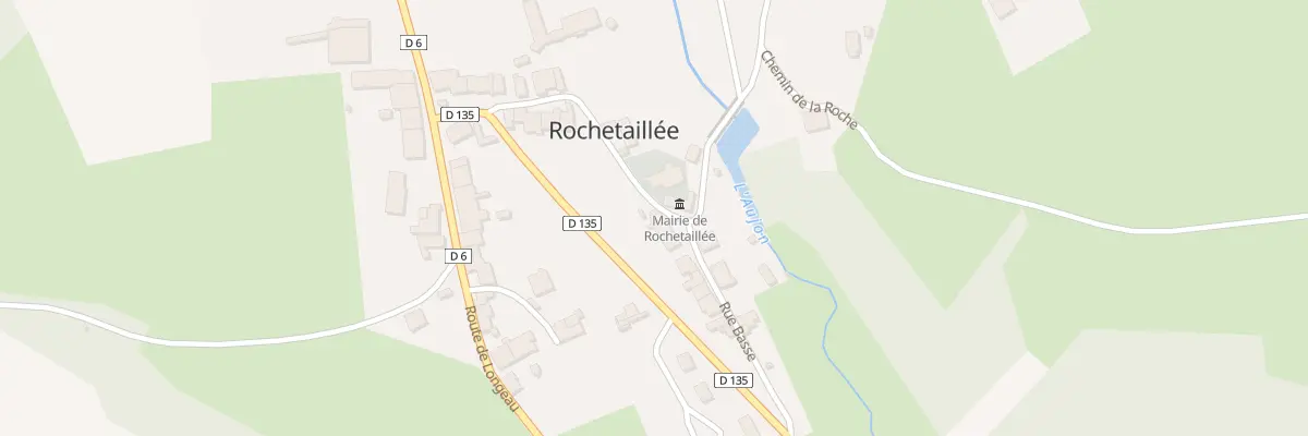 Plan du 2 Pl de la Mairie à Rochetaillée