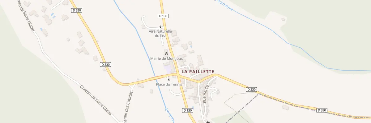 Plan du 30 Rte Route de Dieulefit à Montjoux