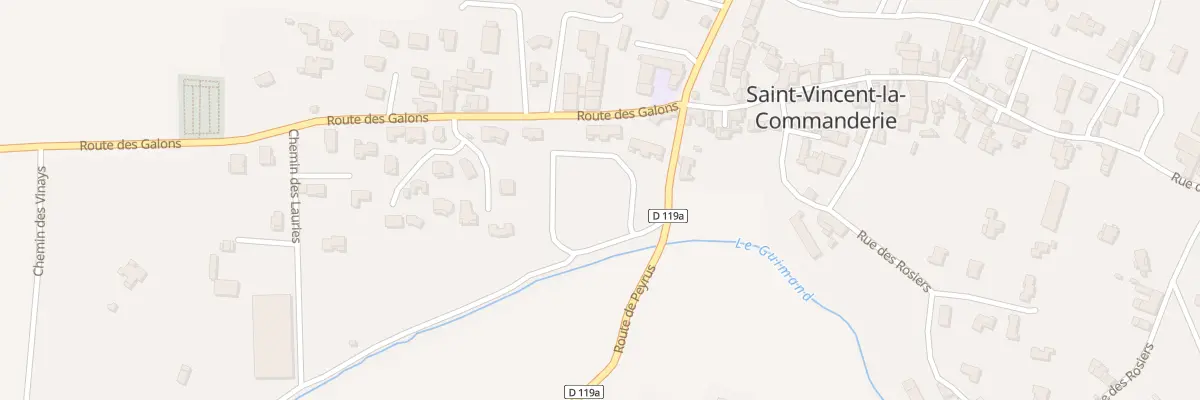 Plan du 75 Imp des Quentines à Saint-Vincent-la-Commanderie