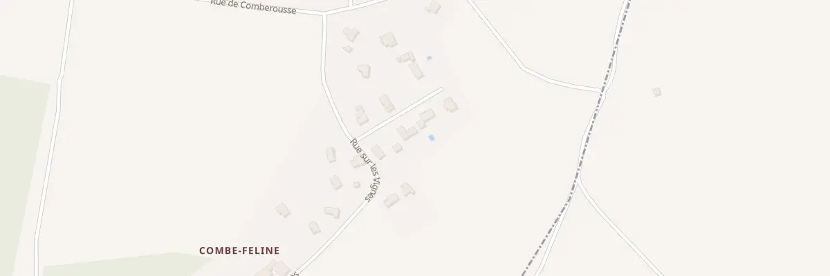 Plan du 8 Rue sur les Vignes à Diémoz