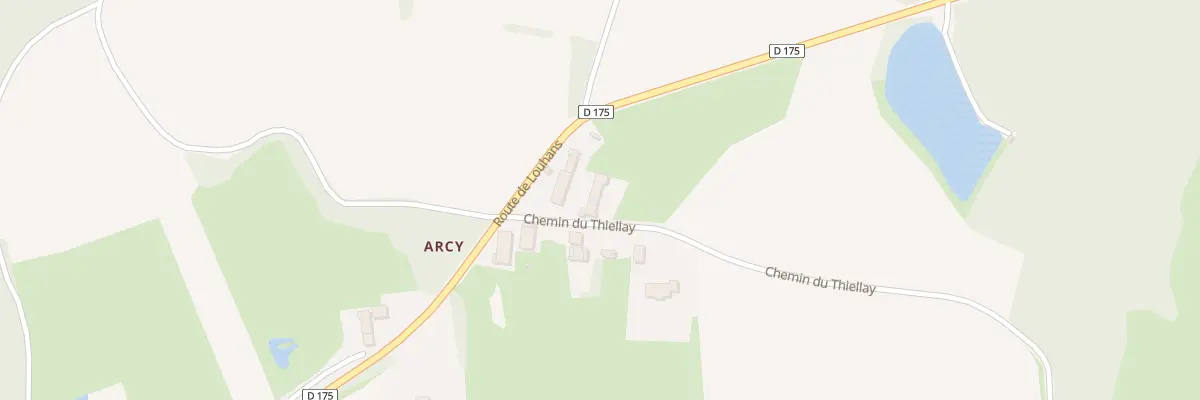 Plan du 3 Chem du Thiellay à Savigny-sur-Seille