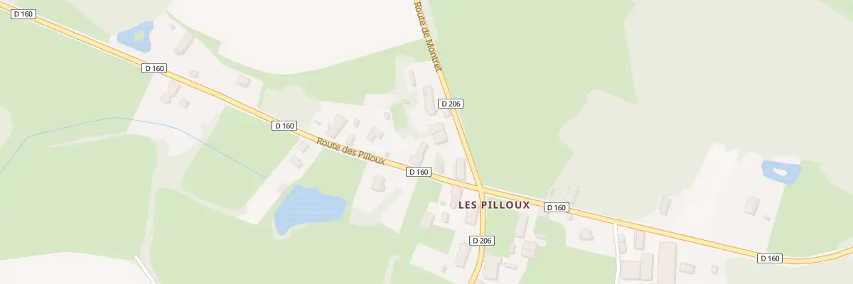 Plan du 9 Rte des Pilloux à Savigny-sur-Seille