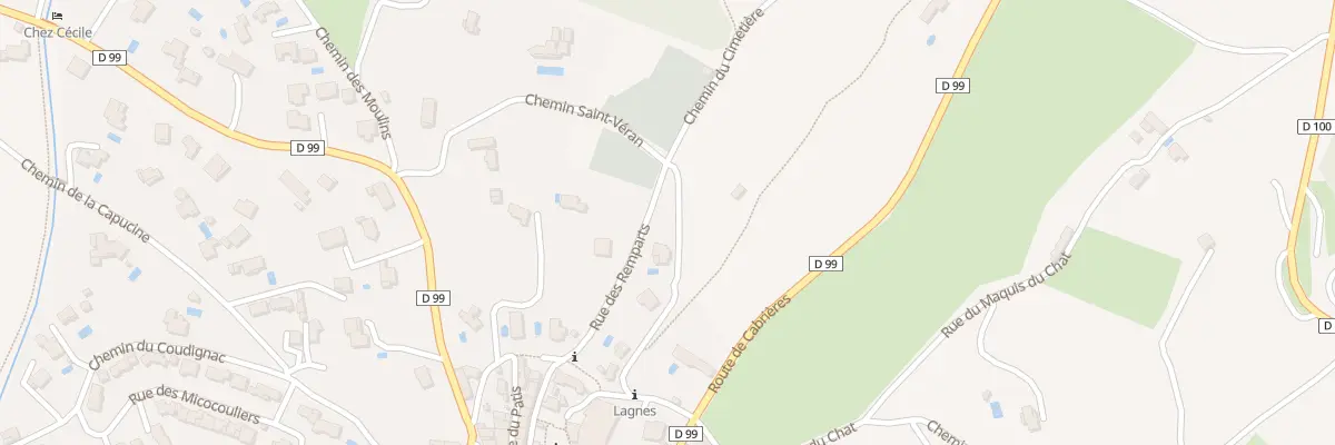 Plan du 364 Rue des Remparts à Lagnes