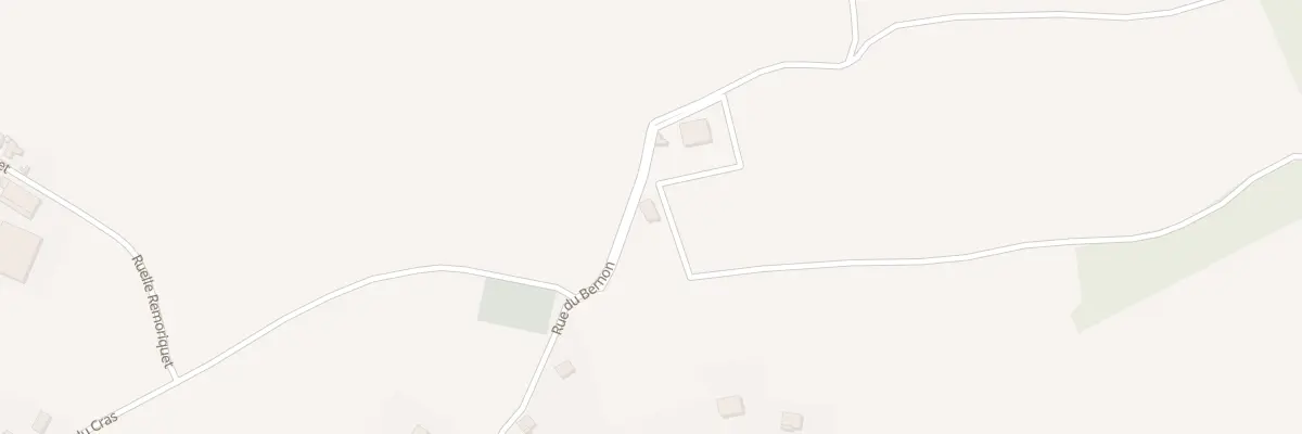 Plan du 352 Rue du Bernon à Broin