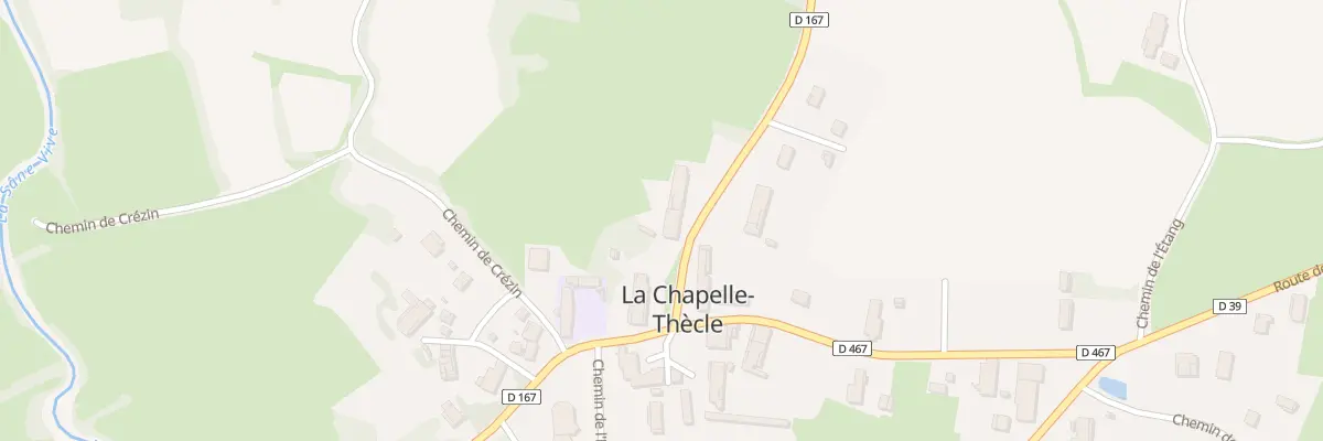 Plan du 75 Rte de Ménétreuil à La Chapelle-Thècle