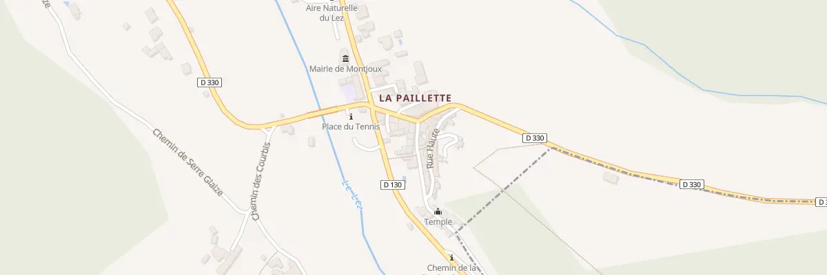Plan du 20 Rue Rue du Temple à Montjoux