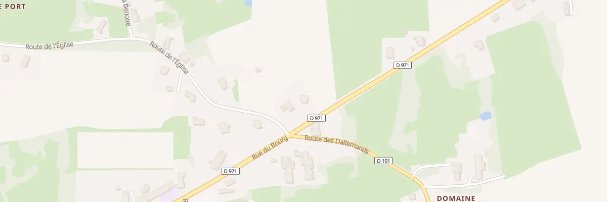 Plan du 84 Rue du Bourg à Bantanges