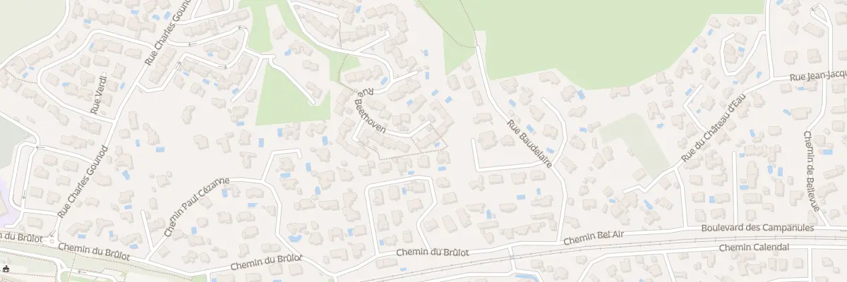 Plan du 34 Rue Beethoven à Sausset-les-Pins